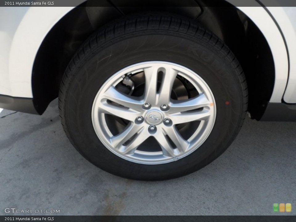 2011 Hyundai Santa Fe GLS Wheel and Tire Photo #52298453