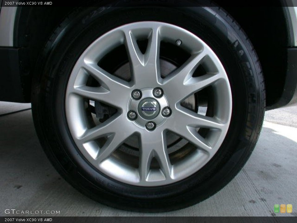2007 Volvo XC90 V8 AWD Wheel and Tire Photo #52298921