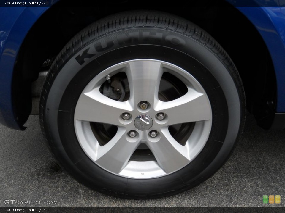 2009 Dodge Journey SXT Wheel and Tire Photo #52302164