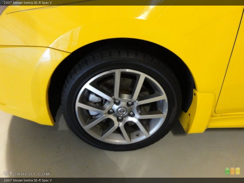2007 Nissan Sentra SE-R Spec V Wheel and Tire Photo #52311224