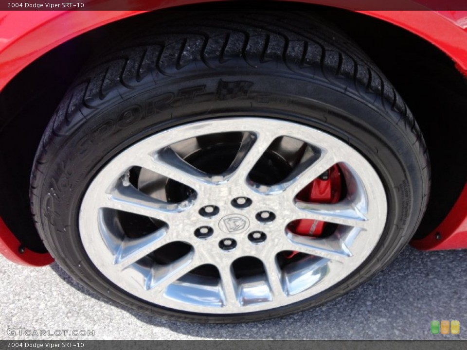 2004 Dodge Viper SRT-10 Wheel and Tire Photo #52314789