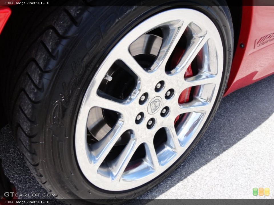 2004 Dodge Viper SRT-10 Wheel and Tire Photo #52314807
