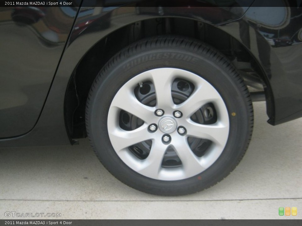 2011 Mazda MAZDA3 i Sport 4 Door Wheel and Tire Photo #52316586