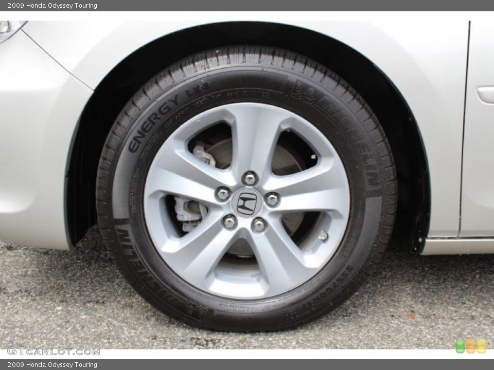 2009 Honda Odyssey Touring Wheel and Tire Photo #52319436