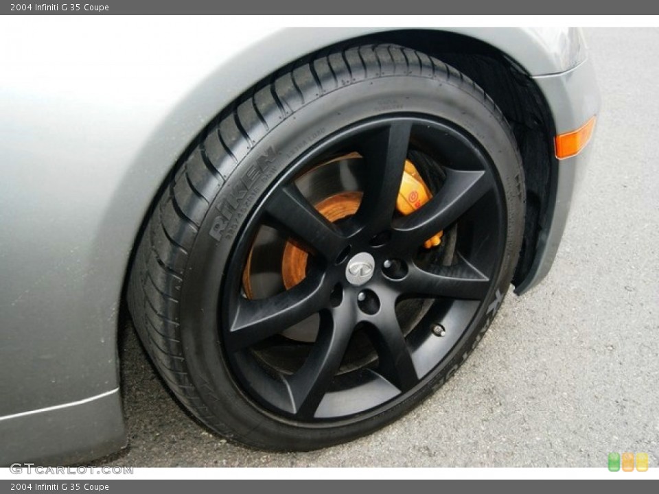2004 Infiniti G 35 Coupe Wheel and Tire Photo #52320571