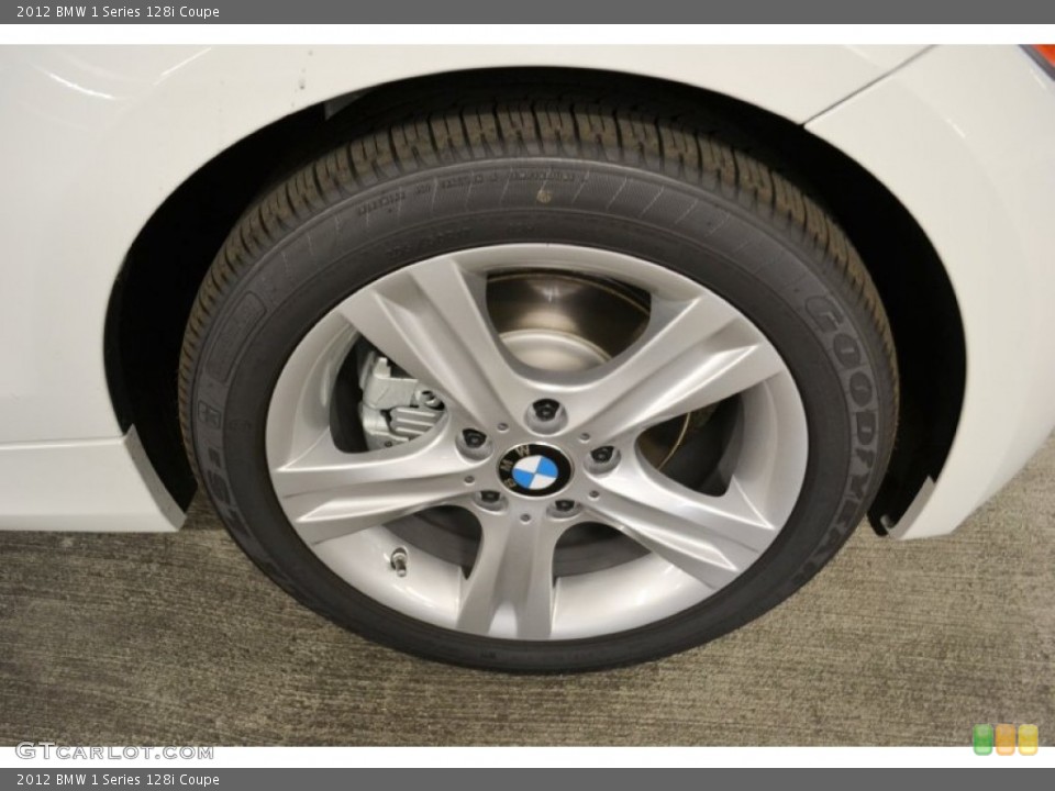 2012 BMW 1 Series 128i Coupe Wheel and Tire Photo #52321116