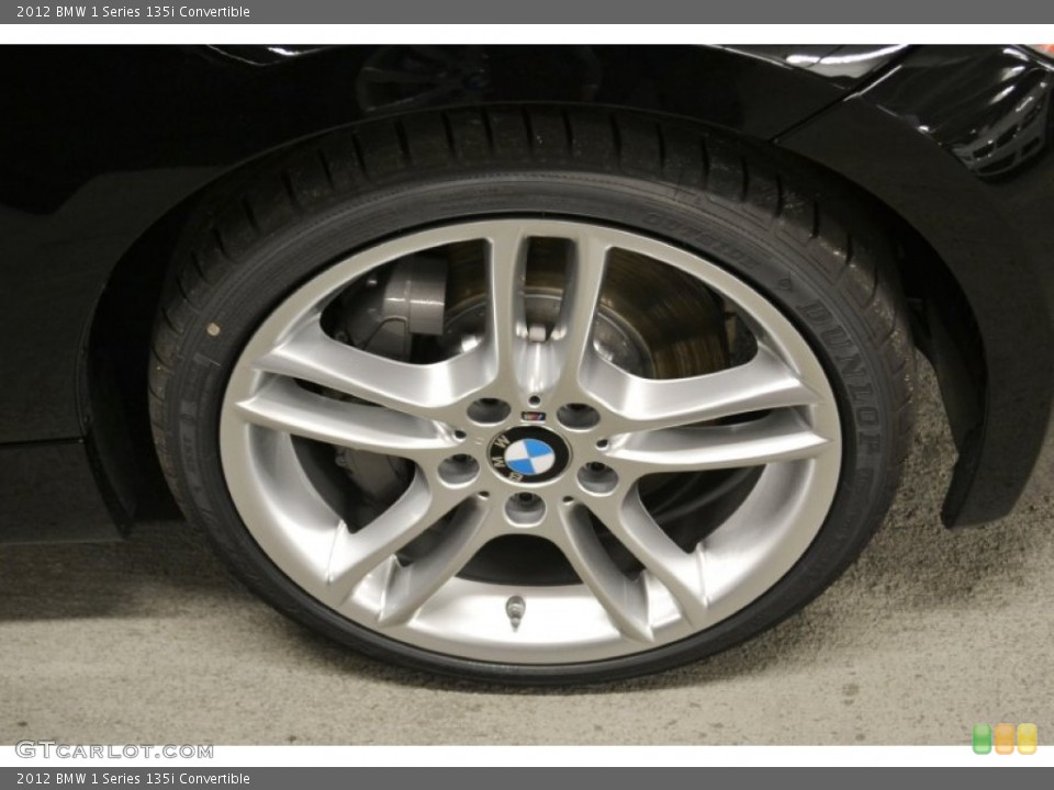 2012 BMW 1 Series 135i Convertible Wheel and Tire Photo #52321299