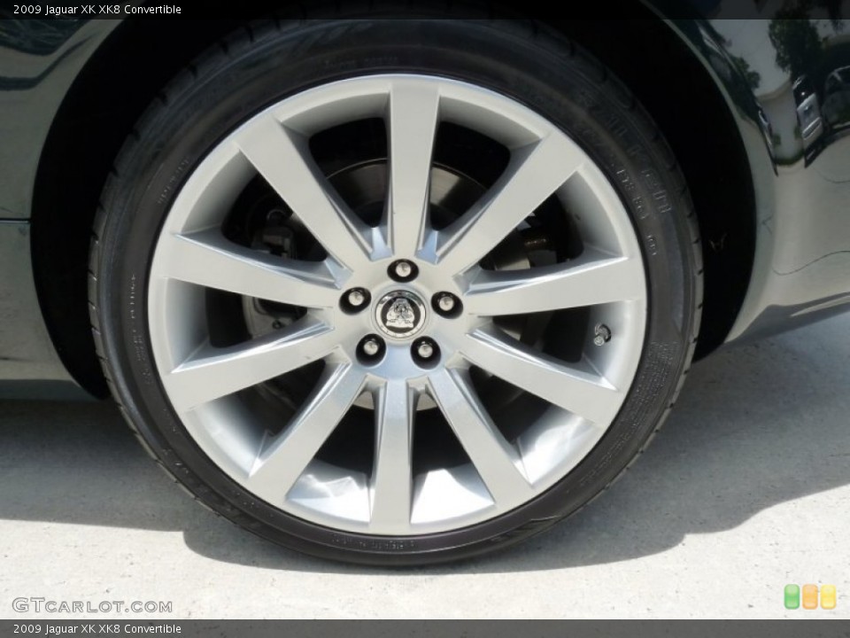 2009 Jaguar XK XK8 Convertible Wheel and Tire Photo #52328988