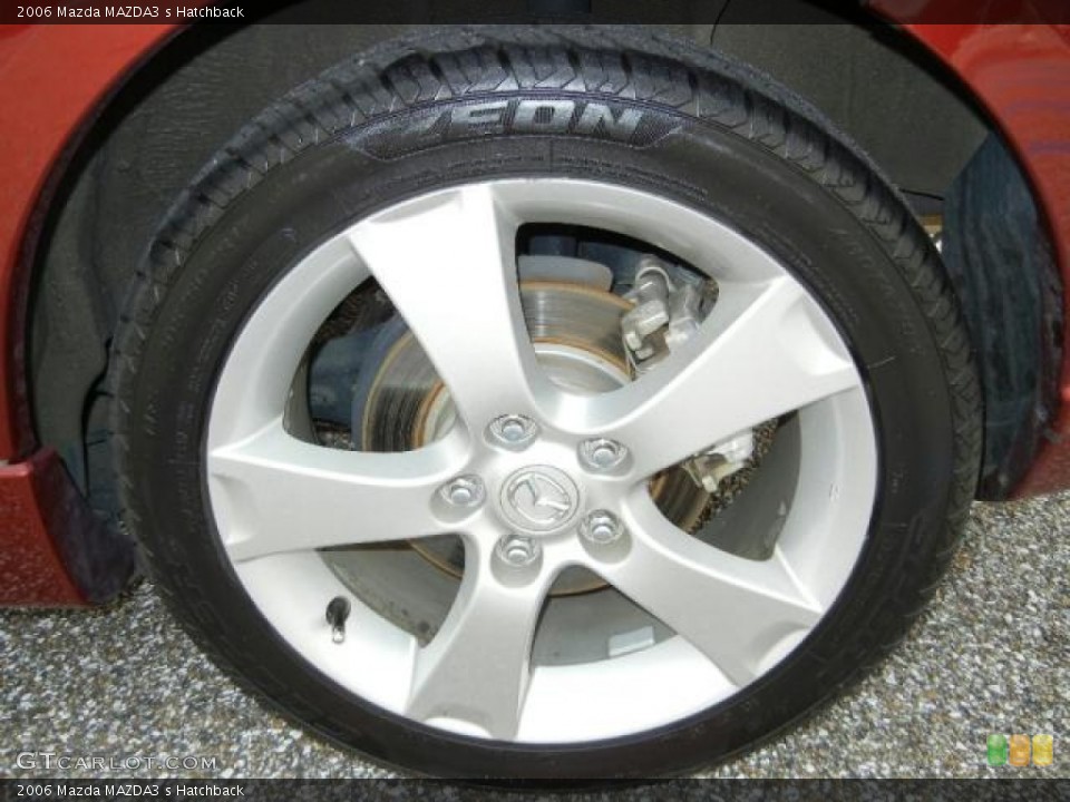 2006 Mazda MAZDA3 s Hatchback Wheel and Tire Photo #52329789