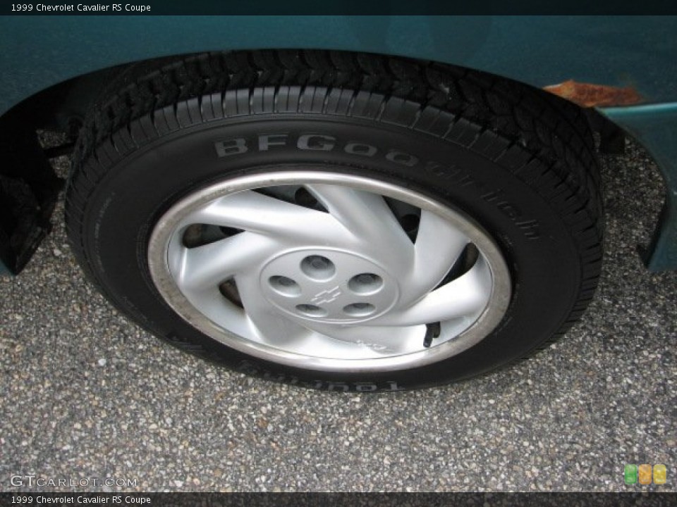 1999 Chevrolet Cavalier RS Coupe Wheel and Tire Photo #52331004