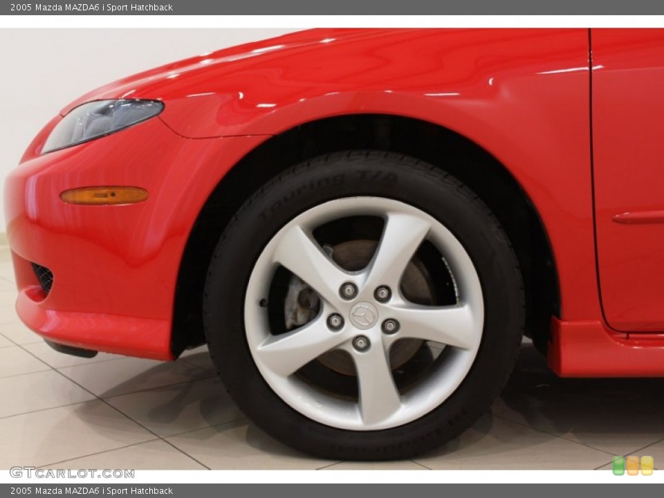 2005 Mazda MAZDA6 i Sport Hatchback Wheel and Tire Photo #52331673