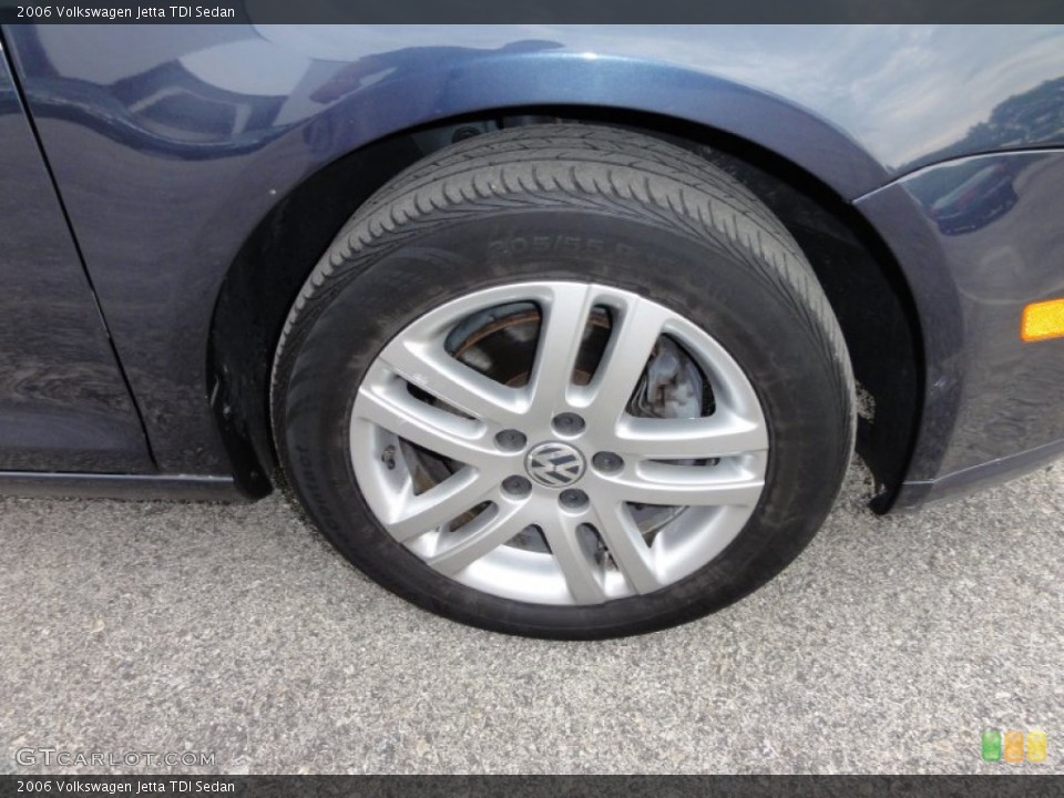 2006 Volkswagen Jetta TDI Sedan Wheel and Tire Photo #52332852