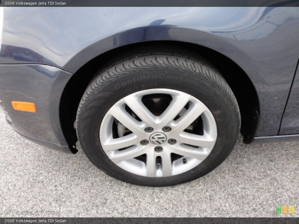 2006 Volkswagen Jetta TDI Sedan Wheel and Tire Photo #52332918