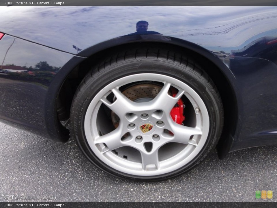 2008 Porsche 911 Carrera S Coupe Wheel and Tire Photo #52336539