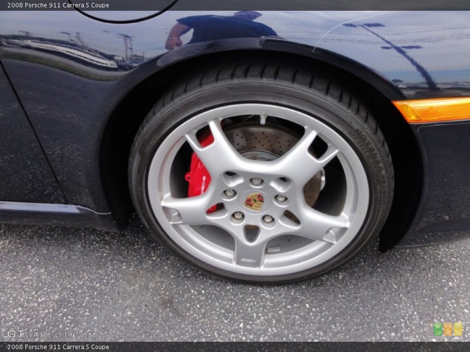 2008 Porsche 911 Carrera S Coupe Wheel and Tire Photo #52336554