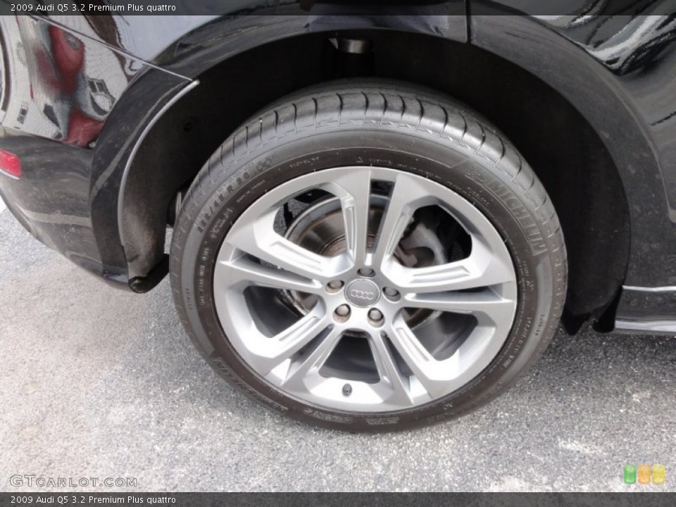 2009 Audi Q5 3.2 Premium Plus quattro Wheel and Tire Photo #52340169