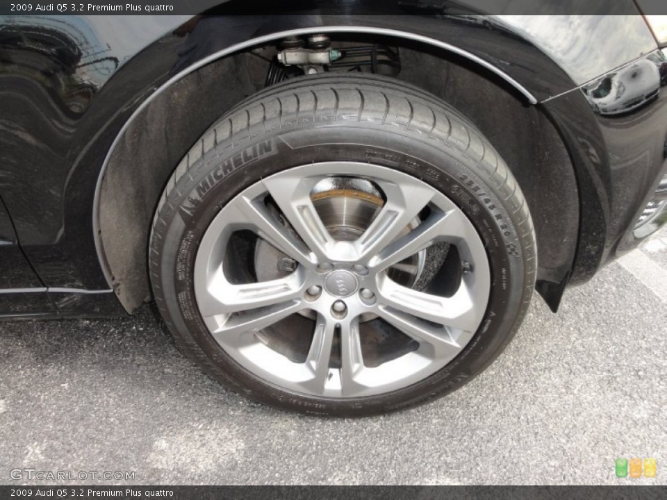 2009 Audi Q5 3.2 Premium Plus quattro Wheel and Tire Photo #52340184