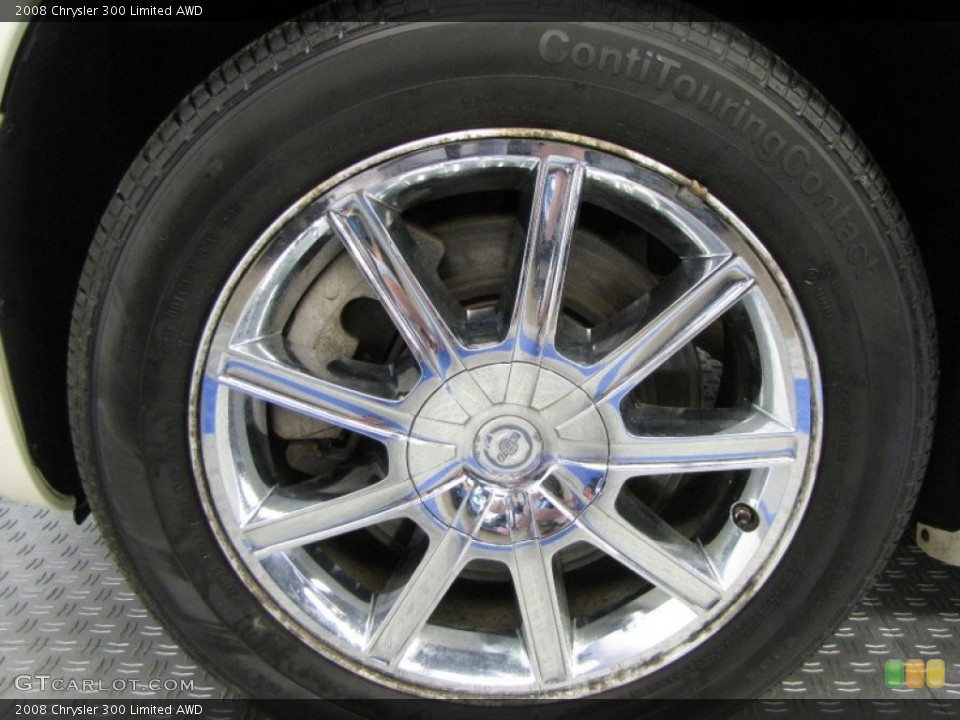 2008 Chrysler 300 Limited AWD Wheel and Tire Photo #52341069