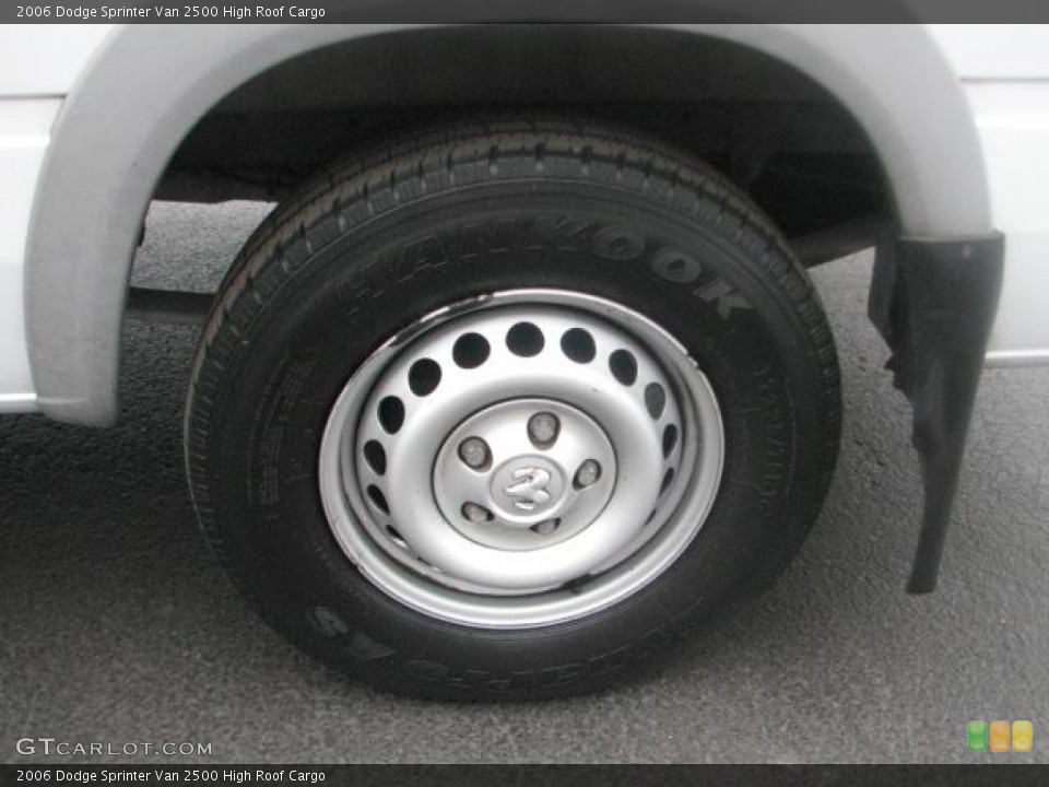 2006 Dodge Sprinter Van 2500 High Roof Cargo Wheel and Tire Photo #52342875