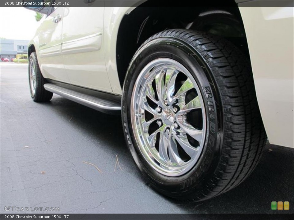 2008 Chevrolet Suburban Custom Wheel and Tire Photo #52342929