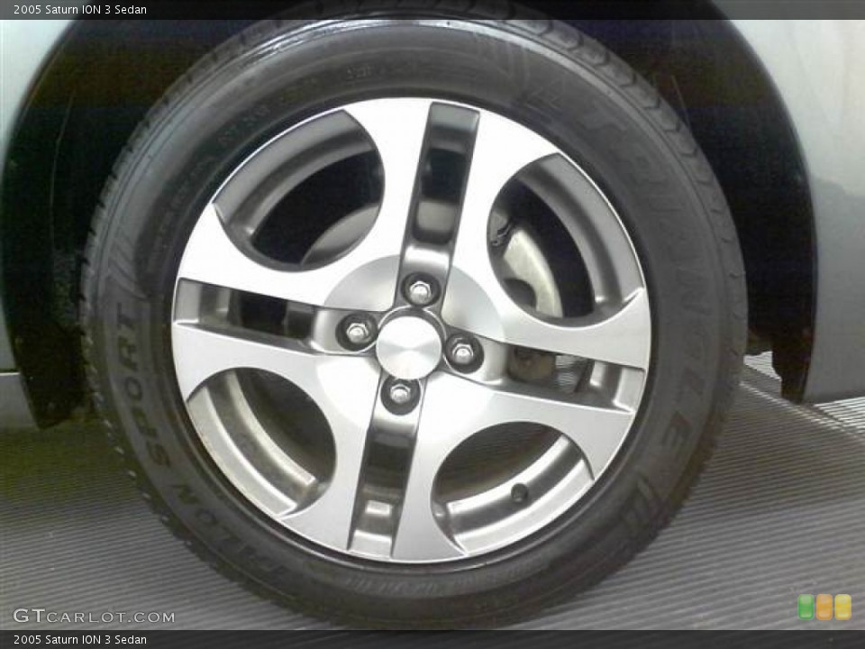 2005 Saturn ION 3 Sedan Wheel and Tire Photo #52348626