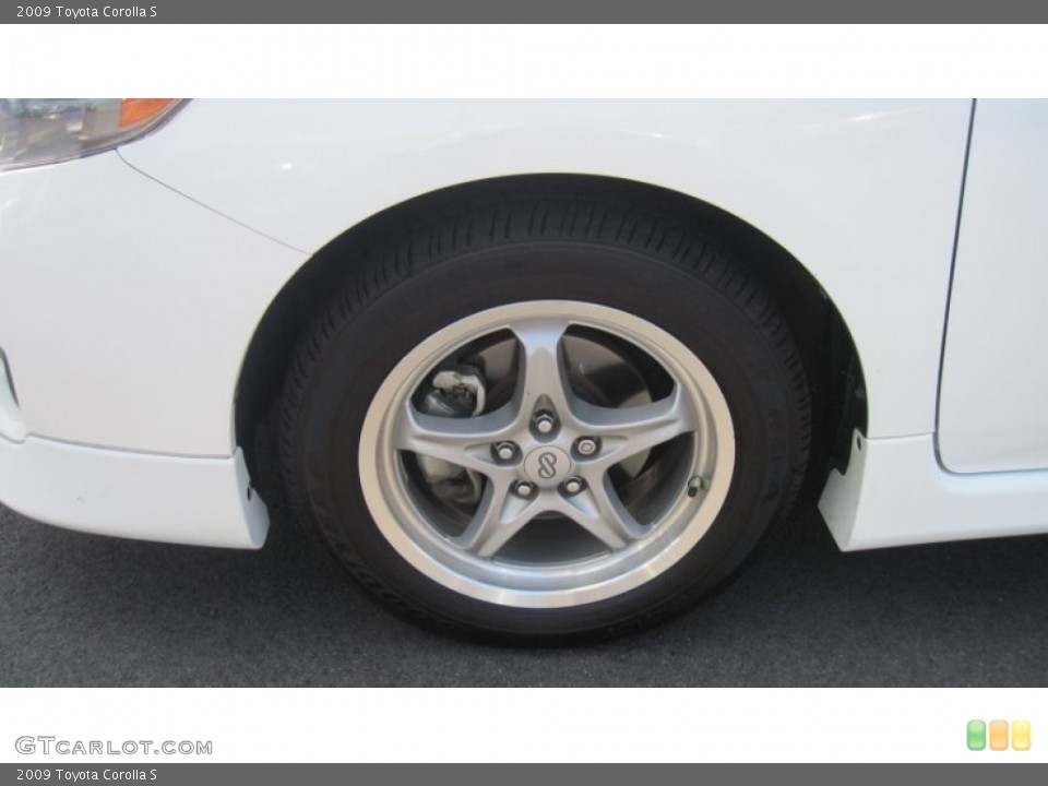 2009 Toyota Corolla Custom Wheel and Tire Photo #52349790