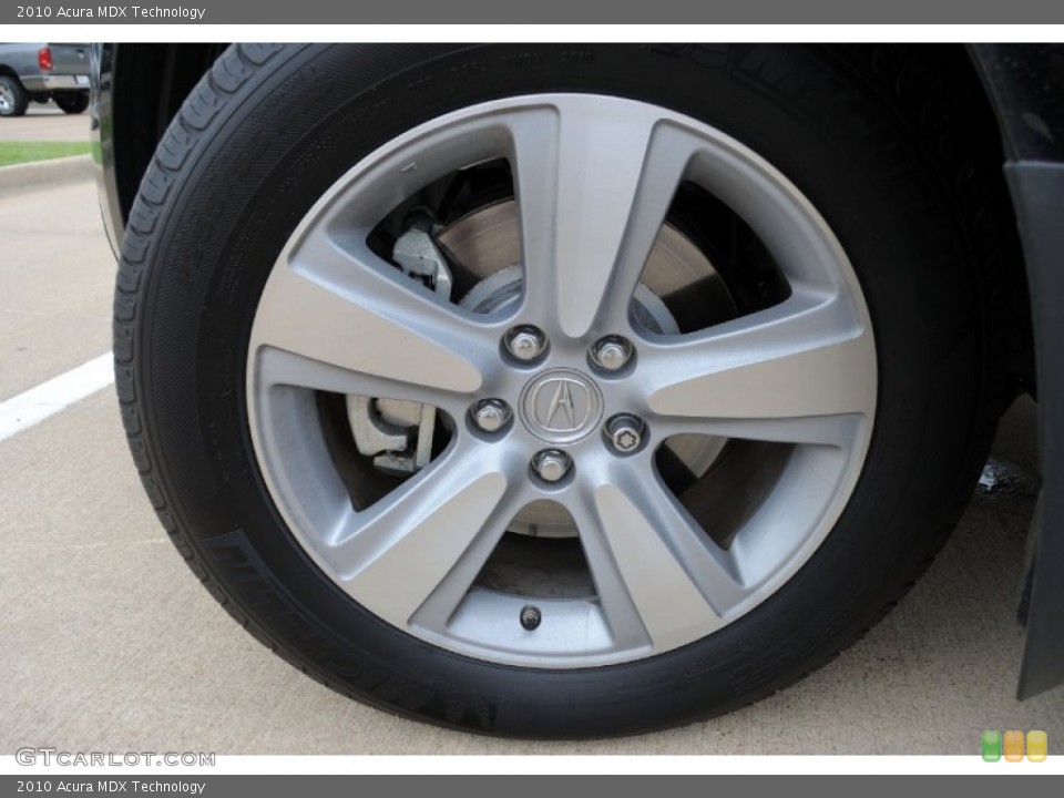 2010 Acura MDX Technology Wheel and Tire Photo #52352625