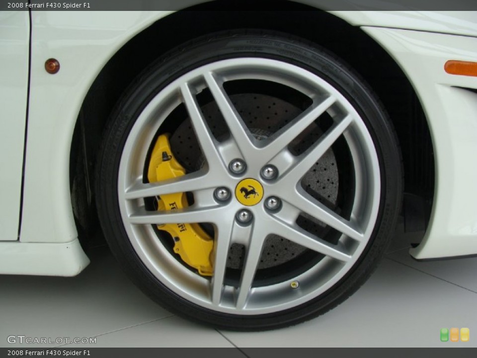 2008 Ferrari F430 Spider F1 Wheel and Tire Photo #52353561