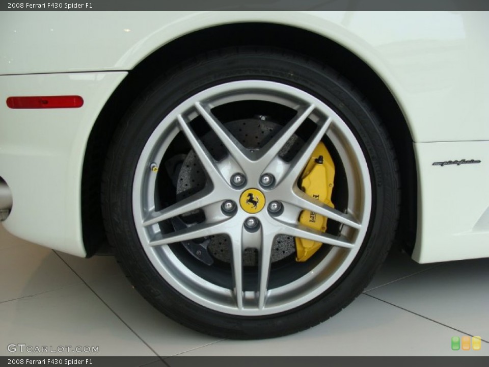 2008 Ferrari F430 Spider F1 Wheel and Tire Photo #52353567