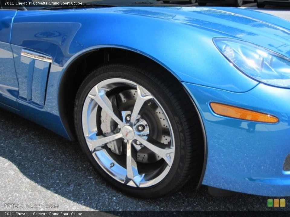 2011 Chevrolet Corvette Grand Sport Coupe Wheel and Tire Photo #52359723