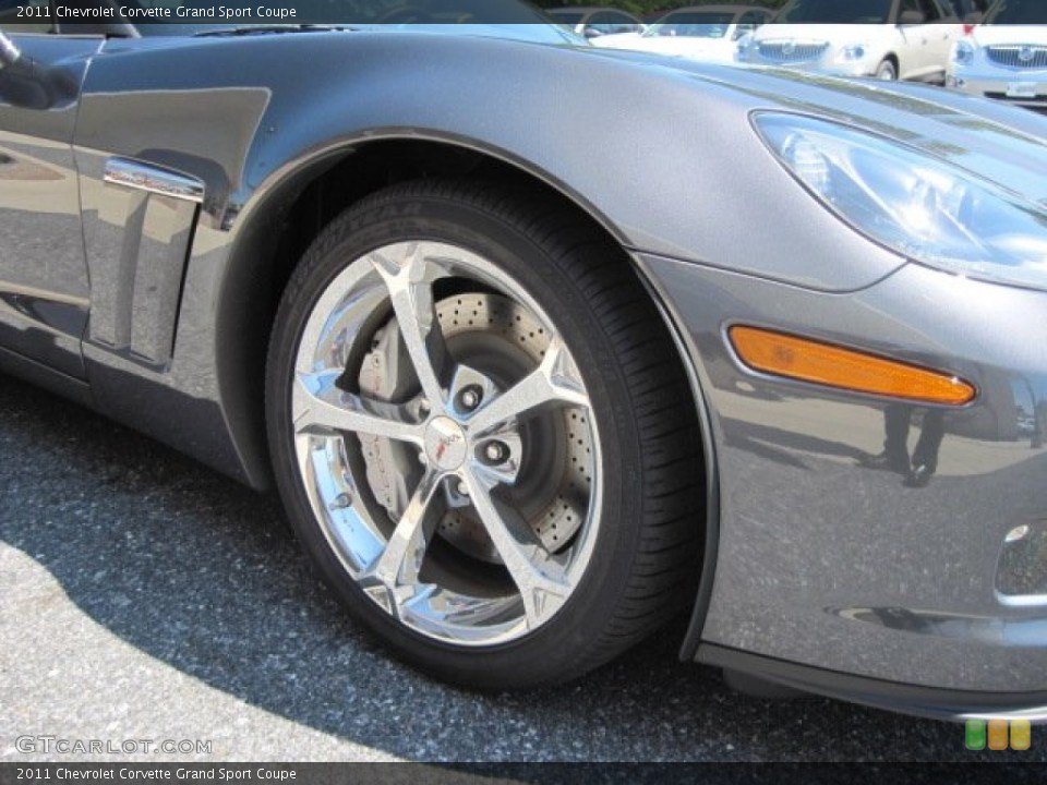 2011 Chevrolet Corvette Grand Sport Coupe Wheel and Tire Photo #52359867