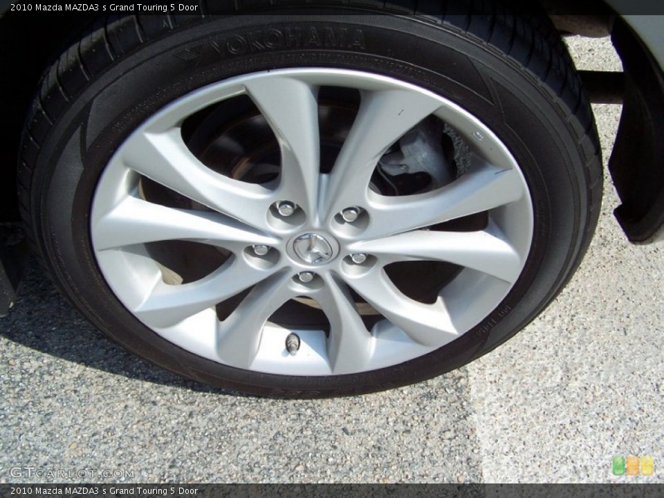 2010 Mazda MAZDA3 s Grand Touring 5 Door Wheel and Tire Photo #52362940