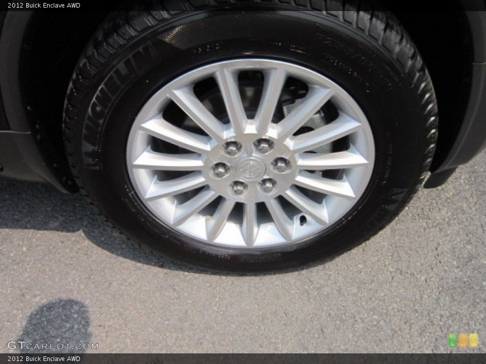 2012 Buick Enclave AWD Wheel and Tire Photo #52363702