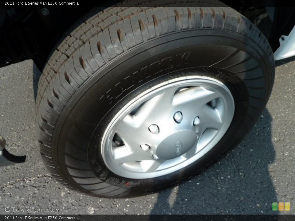 2011 Ford E Series Van E250 Commercial Wheel and Tire Photo #52373071