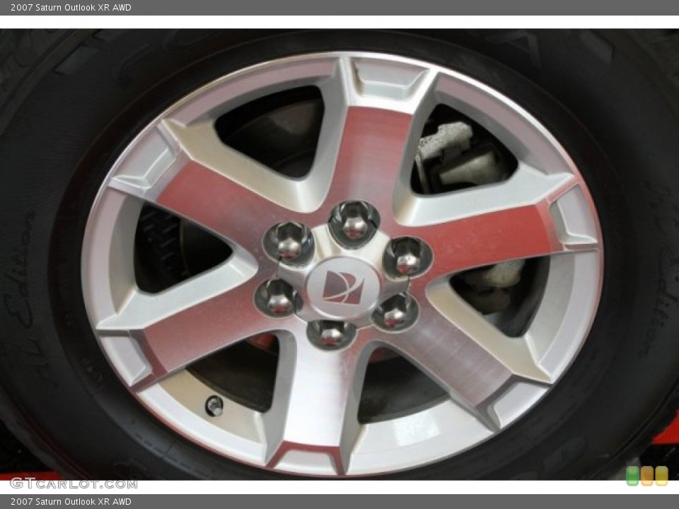 2007 Saturn Outlook XR AWD Wheel and Tire Photo #52382023