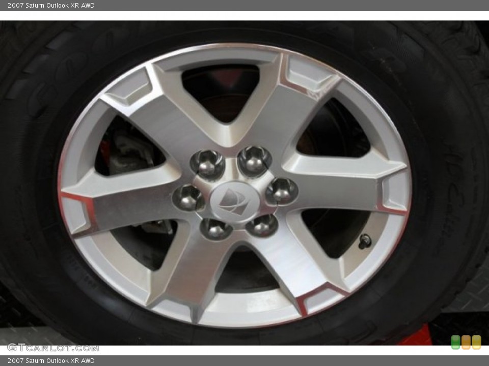 2007 Saturn Outlook XR AWD Wheel and Tire Photo #52382038