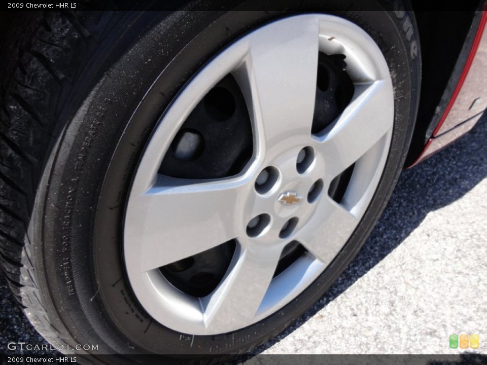 2009 Chevrolet HHR LS Wheel and Tire Photo #52383526