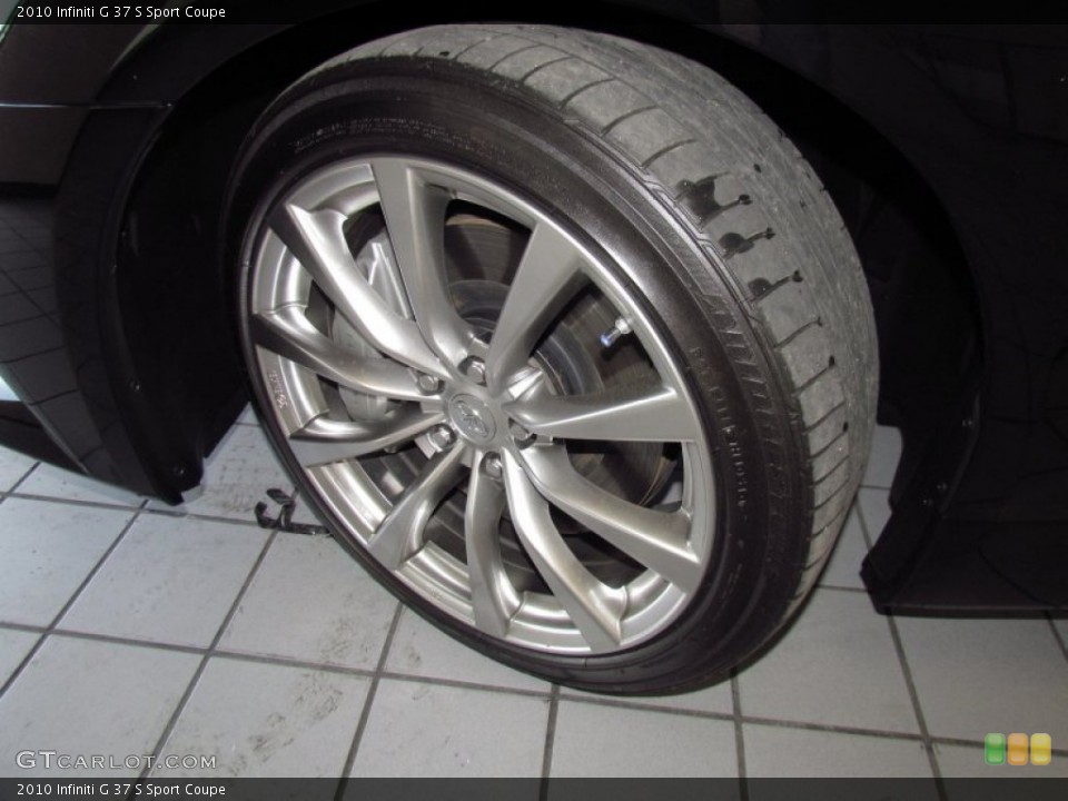 2010 Infiniti G 37 S Sport Coupe Wheel and Tire Photo #52385287