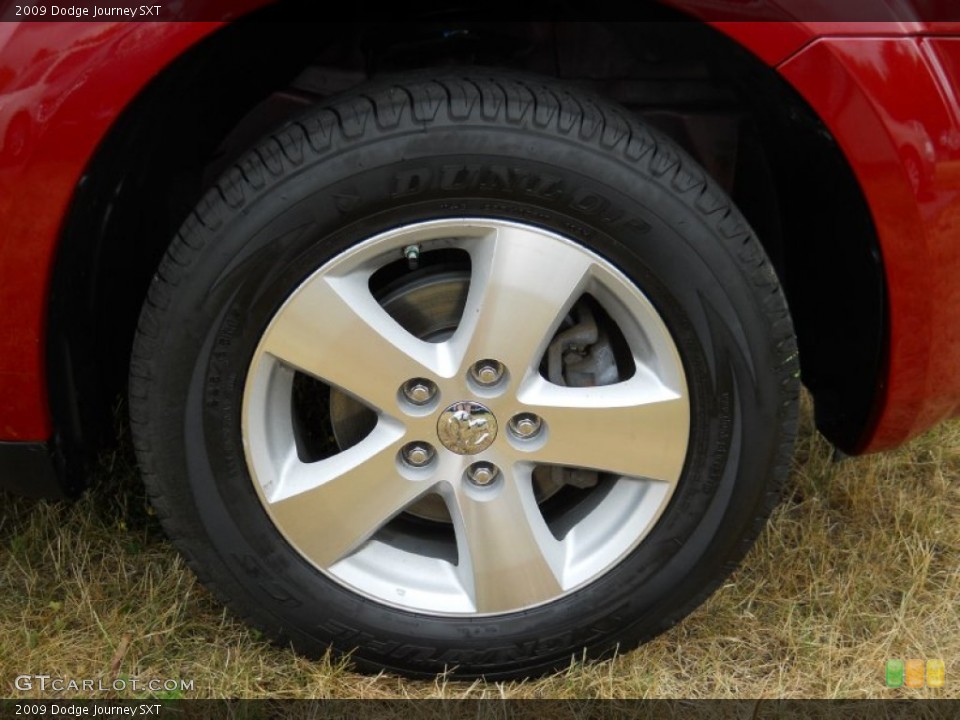 2009 Dodge Journey SXT Wheel and Tire Photo #52389466