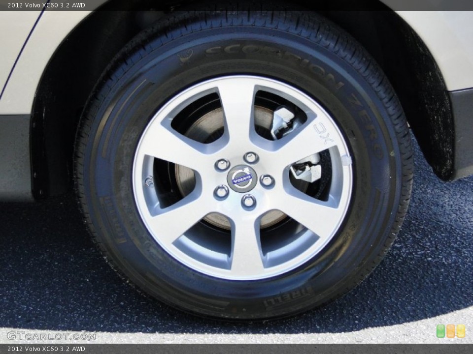 2012 Volvo XC60 3.2 AWD Wheel and Tire Photo #52392294