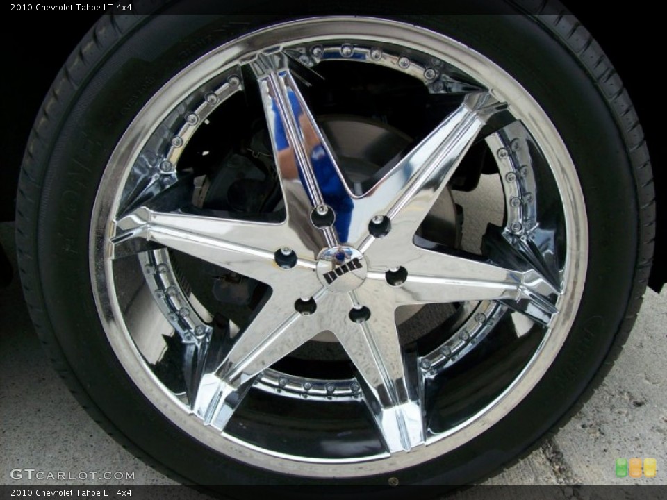 2010 Chevrolet Tahoe Custom Wheel and Tire Photo #52396578