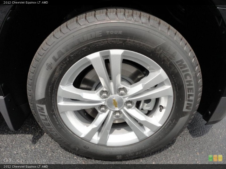 2012 Chevrolet Equinox LT AWD Wheel and Tire Photo #52399281