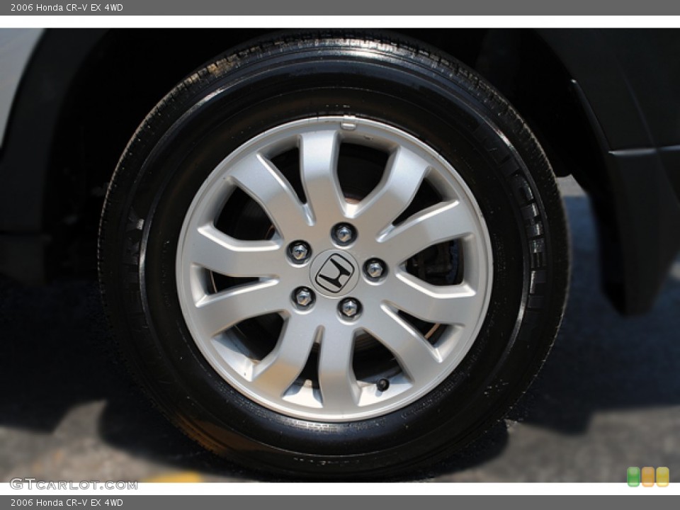 2006 Honda CR-V EX 4WD Wheel and Tire Photo #52399305