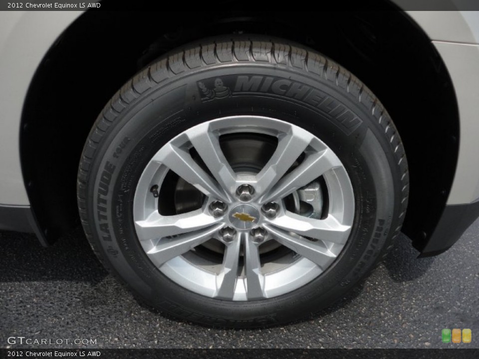 2012 Chevrolet Equinox LS AWD Wheel and Tire Photo #52399884