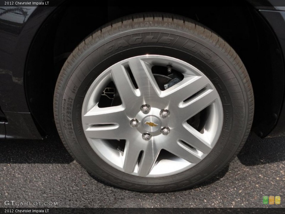 2012 Chevrolet Impala LT Wheel and Tire Photo #52400199