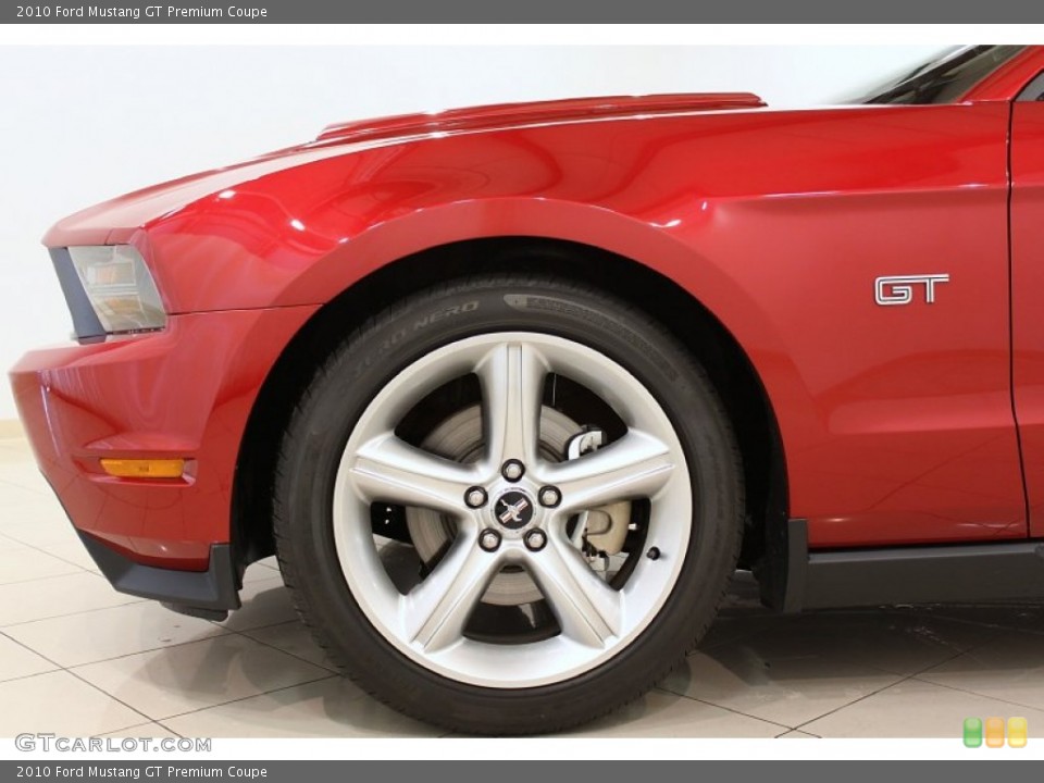 2010 Ford Mustang GT Premium Coupe Wheel and Tire Photo #52400574