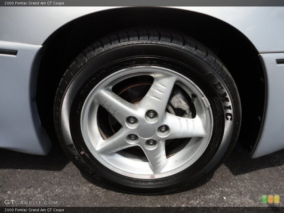 2000 Pontiac Grand Am GT Coupe Wheel and Tire Photo #52402107