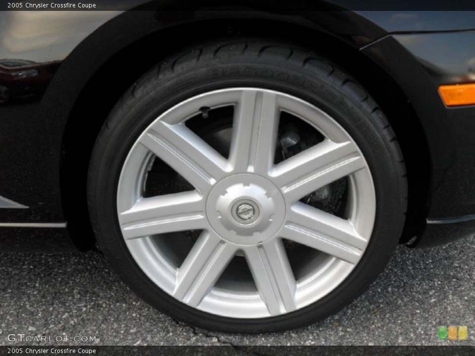 2005 Chrysler Crossfire Coupe Wheel and Tire Photo #52403565