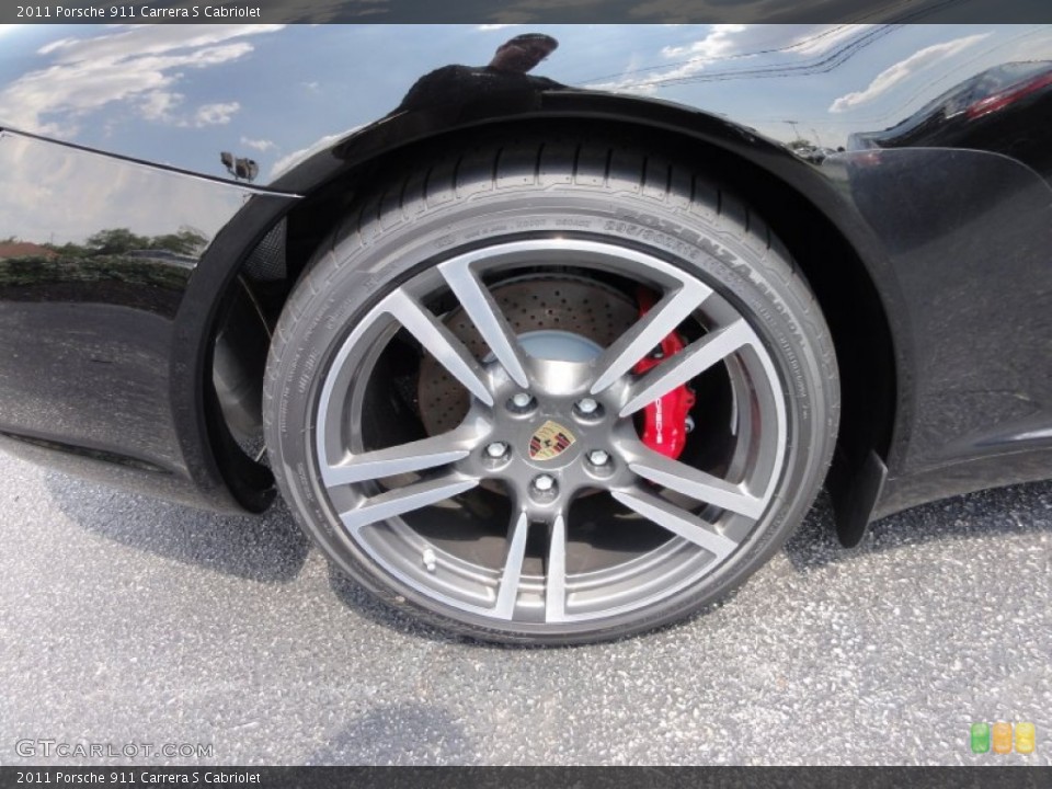 2011 Porsche 911 Carrera S Cabriolet Wheel and Tire Photo #52404360