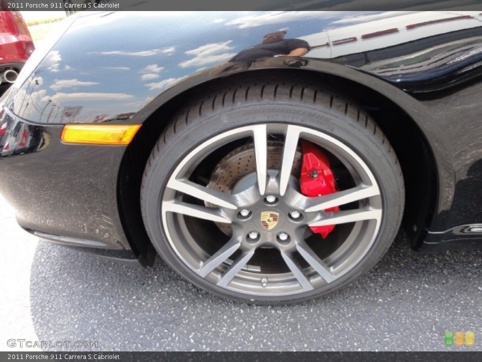 2011 Porsche 911 Carrera S Cabriolet Wheel and Tire Photo #52404408